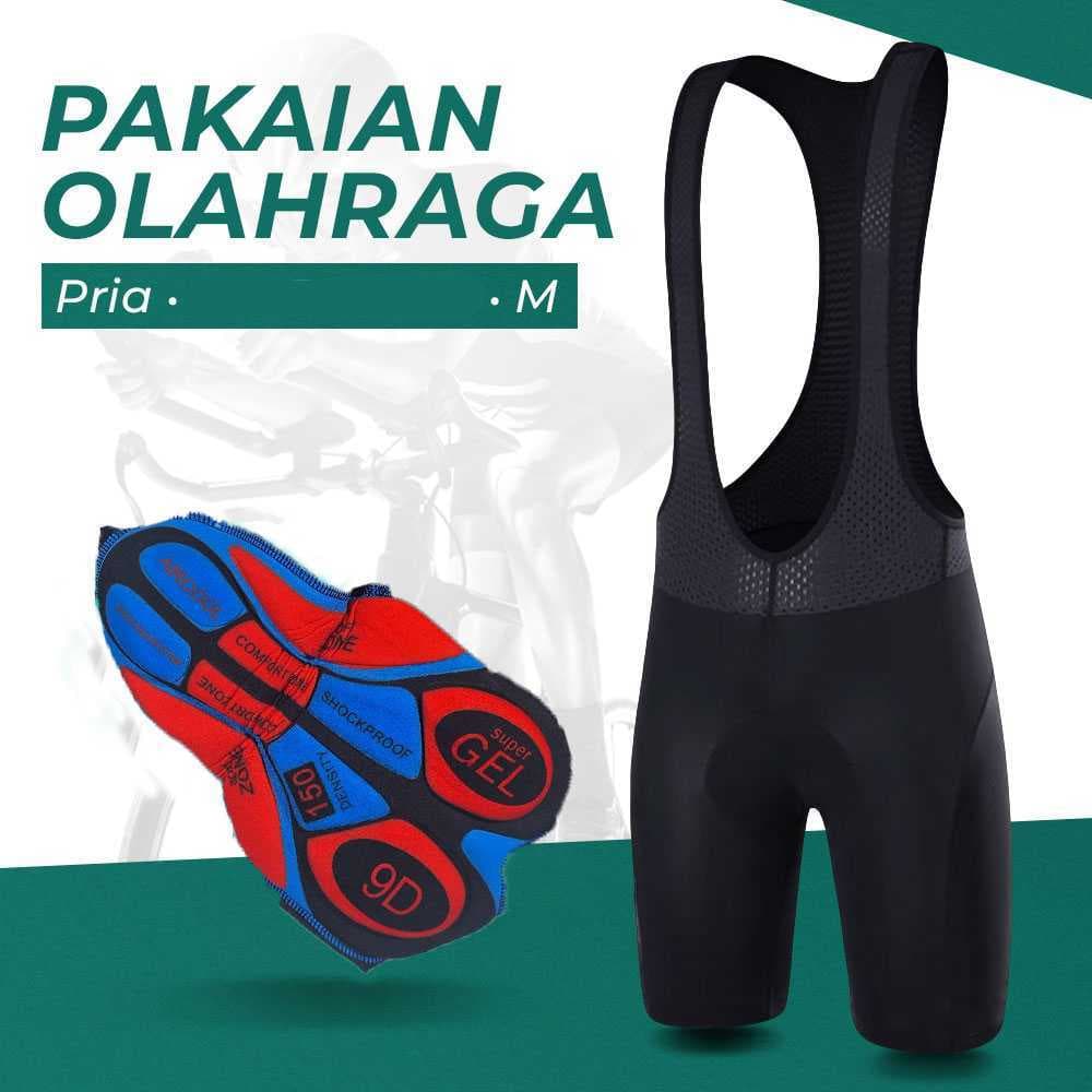 Calças Justas Masculinas Acolchoadas Para Ciclismo