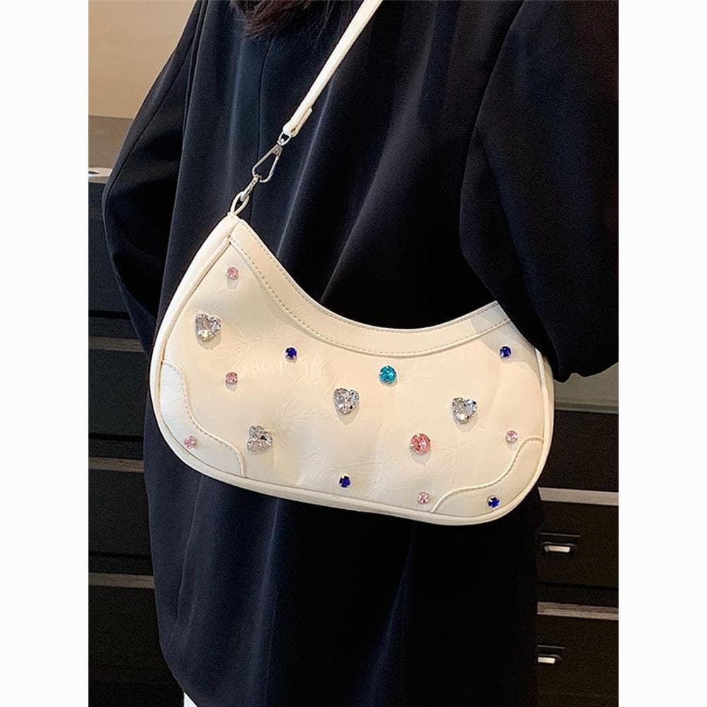 Nicho Underarm Bolsa Fêmea 2023 De Textura Moda Ombro Sky High-End Western Style All-Match Messenger