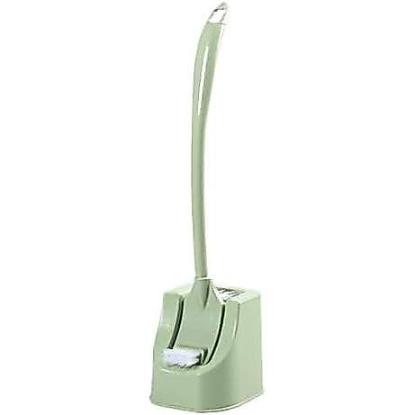 Conjunto de Escova e Suporte para Vaso Sanitário, Escova de Limpeza Profunda para Banheiro com Cerdas para Limpeza de Ca