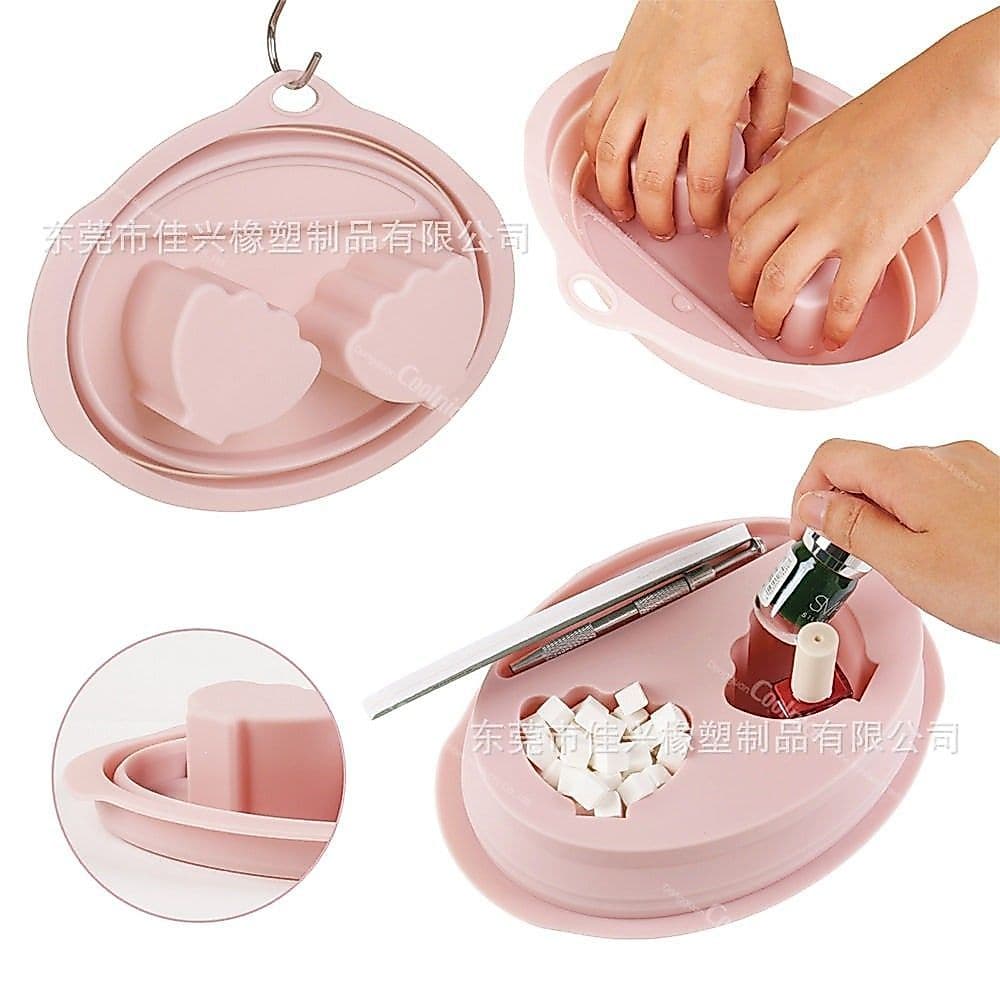 Novos produtos transfronteiriços Manicure tigela de mão suavizante pele morta cuidados com as mãos bacia de mão suavizan