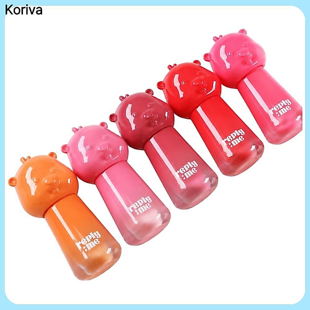 Reply Me Zanmang Loopy Lip Tint 2.8ml 7 Cores Glow Maquiagem Labial Diária Cor