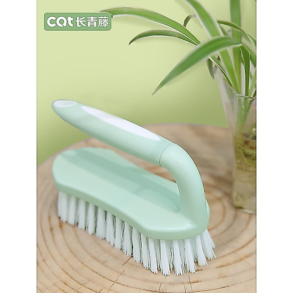 Escova de limpeza multifuncional, escova pequena de cerdas duras de plástico doméstico para roupas, escova para sapatos,