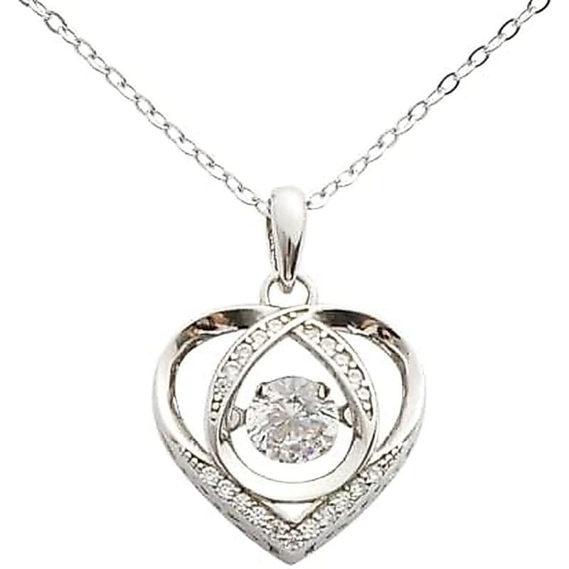 Colar Com Pingente De Contorno De Prata Esterlina , De Joias Para Meninas 18 Acessórios Elegantes , Pode Ser O Presente