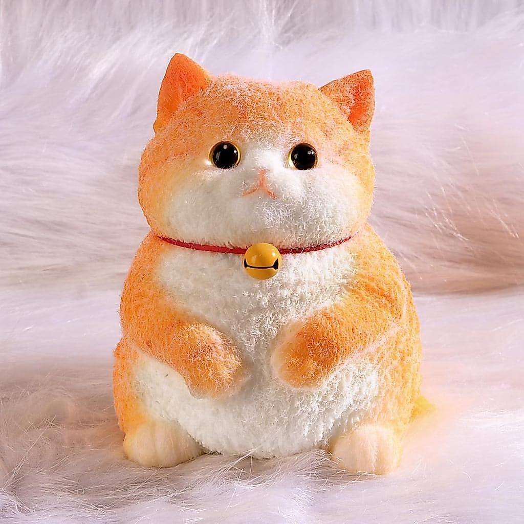 Gato Taba Grande, Brinquedo de Pelúcia Artesanal de Gato Grande Taba, Alívio de Estresse, Divertido, Presente de Brinque