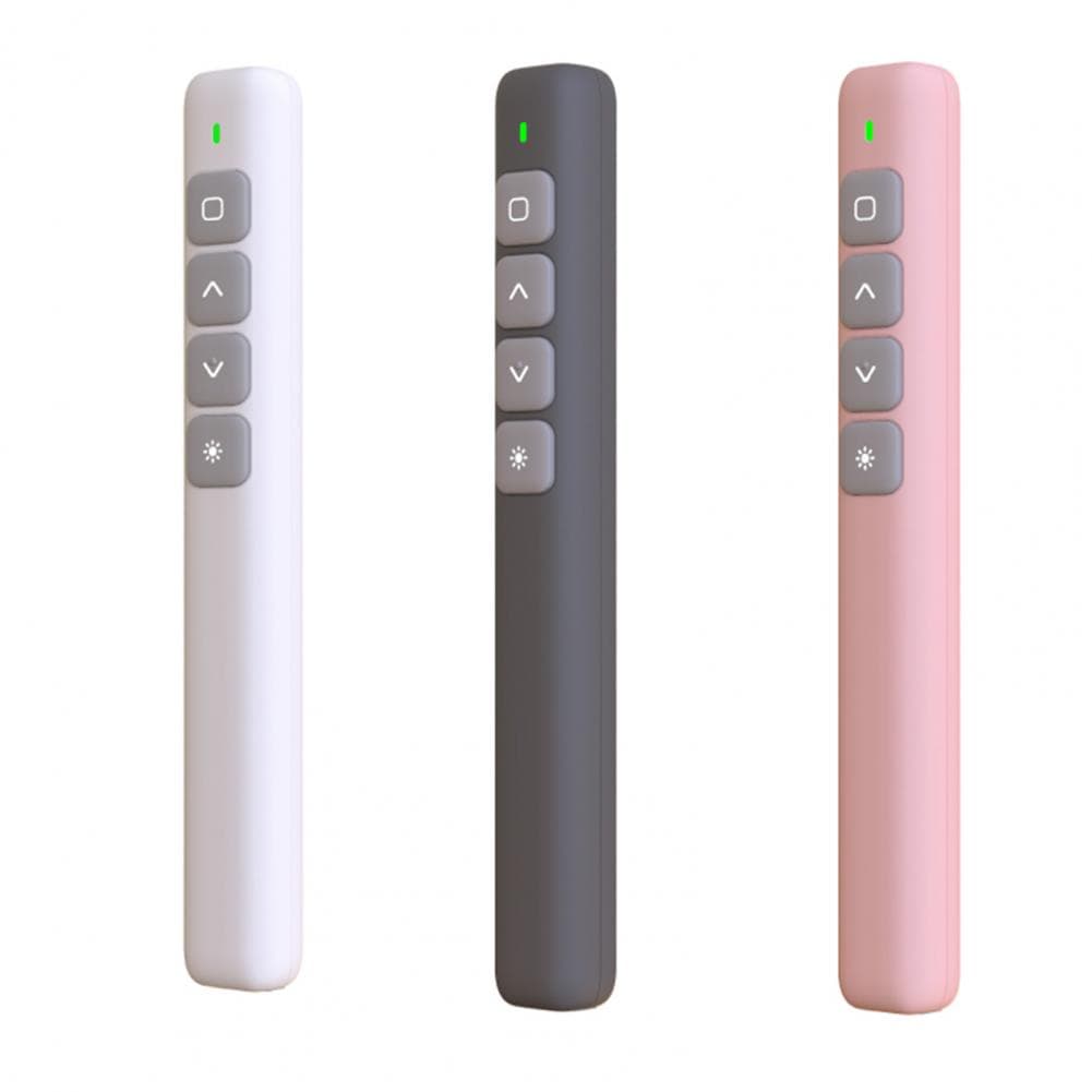Apresentador Sem Fio 2.4Ghz PPT Page Turner USB Pointer Com Controle Remoto Caneta Apresentadora Infravermelha Para Projetor Powerpoint Slide