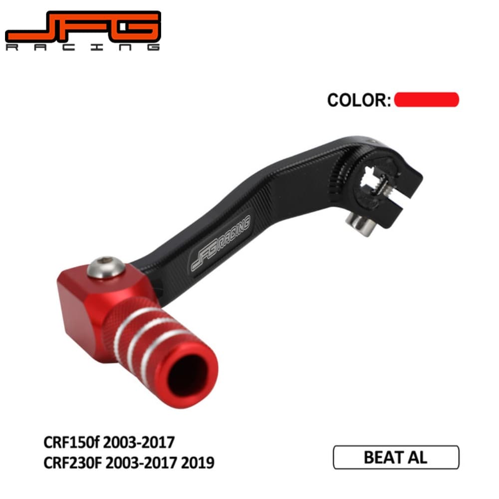 Alavanca de Marcha com Ponta Dobravel CNC Para CRF250F Anos 2019-2023 CRF150F Anos 2003-2017 CRF230F Anos 2003-2017 e 20