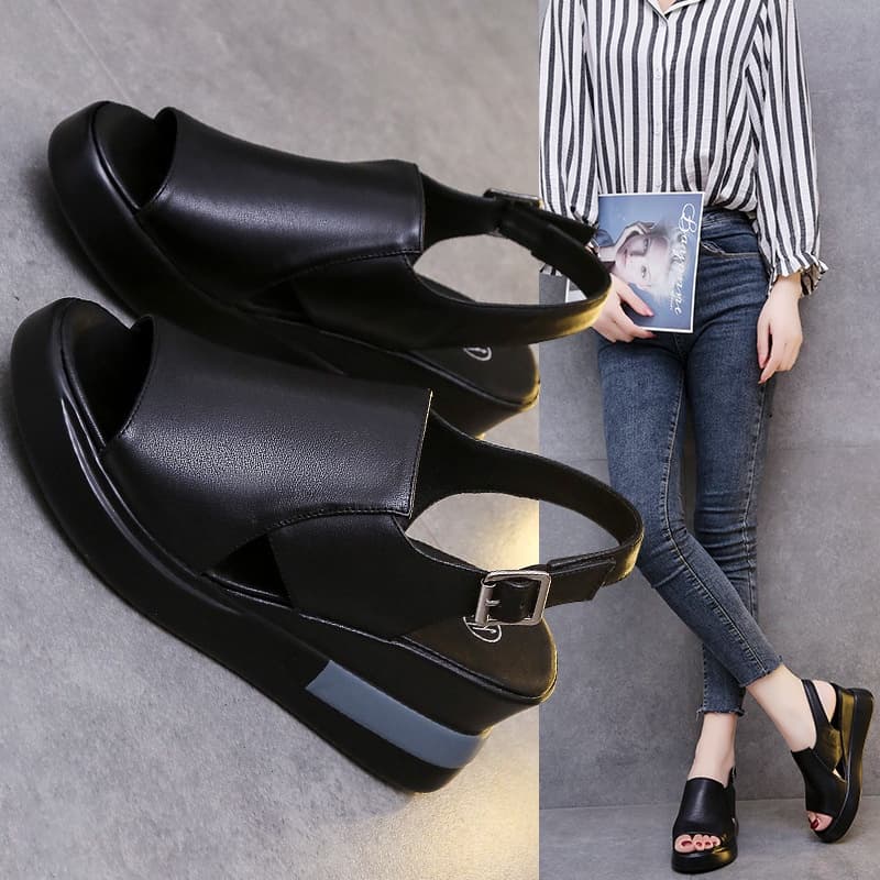 Sandália Plataforma Feminina Confortável De Verão 2022 / Chinelo Feminina