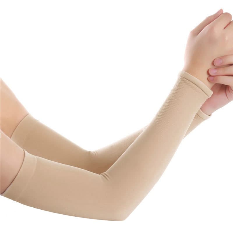 1 par de mulheres, braços de condução anti-UV,capas de braço de proteção solar para meninas, para mulheres, corrida,