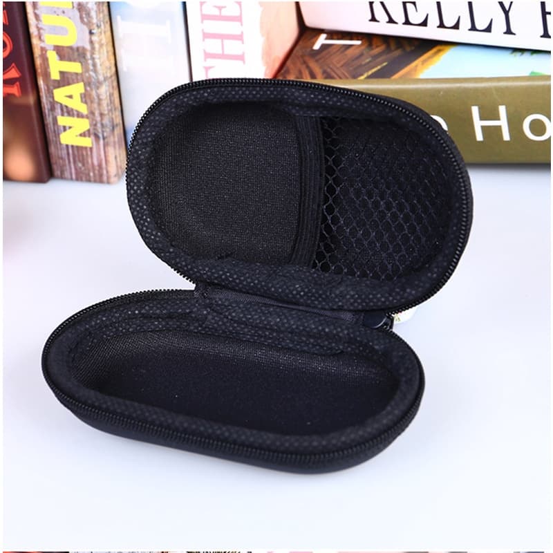 EVA Mini Bolsa Portátil Para Fone De Ouvido Moedas Cabos USB Caixa De Armazenamento Carteira Acessórios Fones