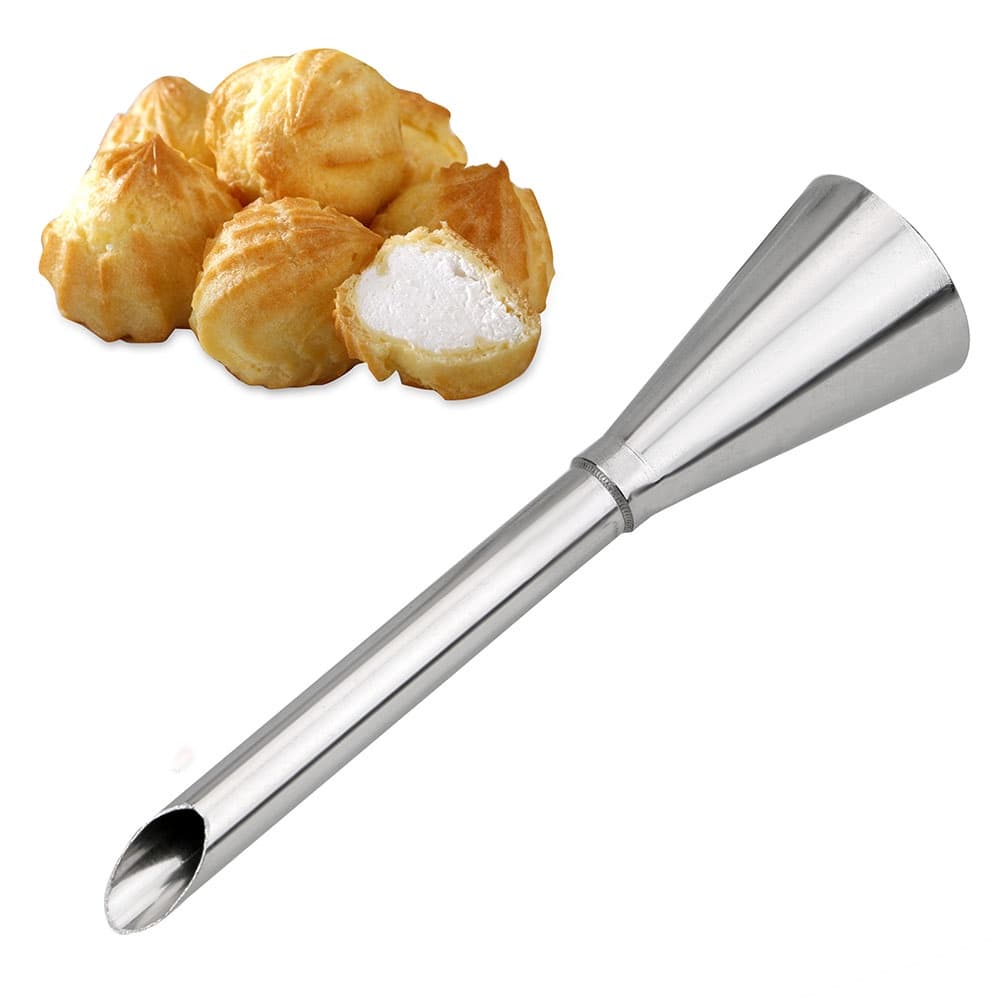 Bico De 3 Tamanhos De Creme De Pastelaria Ponta De Cupcake De Aço Inoxidável Injeção De Seringa Russa
