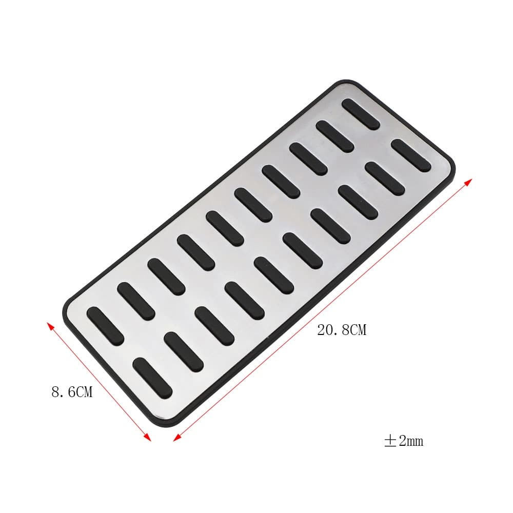 1Pc Pedais De Carro Pedal De Descanso Para Os Pés Capa Hyundai Ix25 Creta Accent Verna Solaris Elantra I30 Kia K2 Rio Soul KX3 K5 Optima