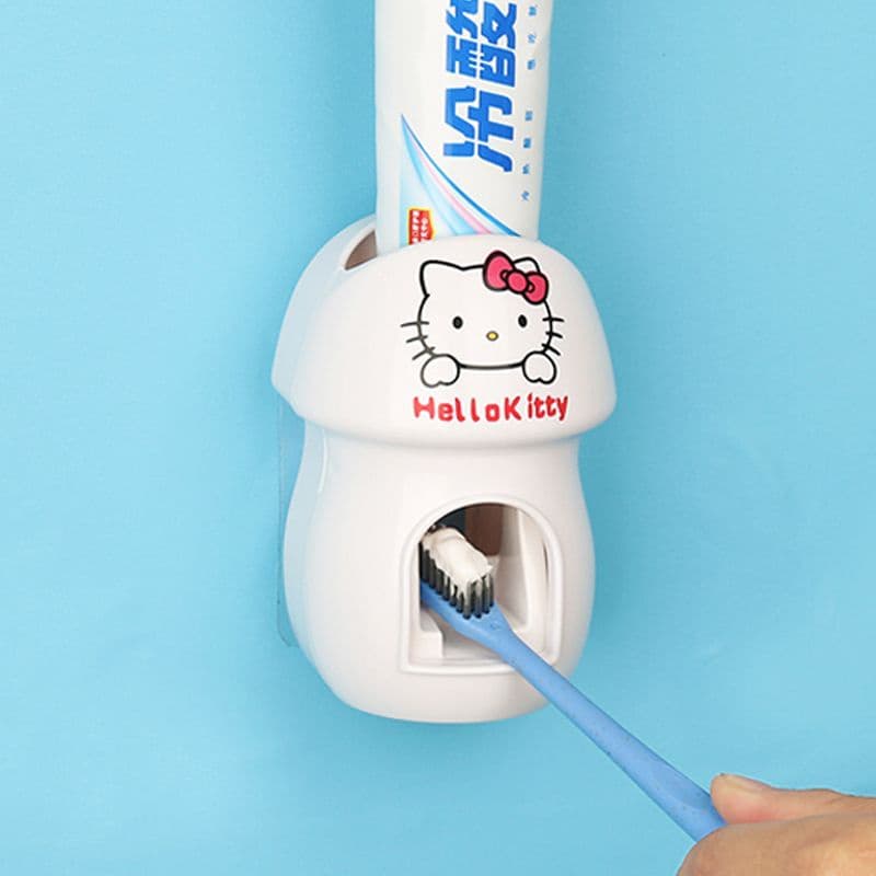 Pasta Dental Cartoon Squeezer Handy-Free Preguiçosa Simples Espremedor De Coração De Menina Crianças Automática