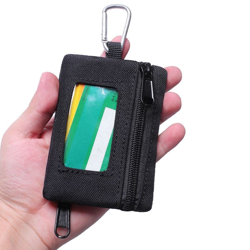 Porta-carteiras japonesas com zíper para jovens Porta-carteiras Porta-carteiras Porta-moedas com porta-moedas com bolsa pequena resistente ao desgaste