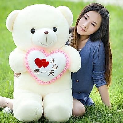 Urso de pelúcia abraço urso de pelúcia travesseiro Muppet boneca grande urso boneca Panda presente aniversário feminino