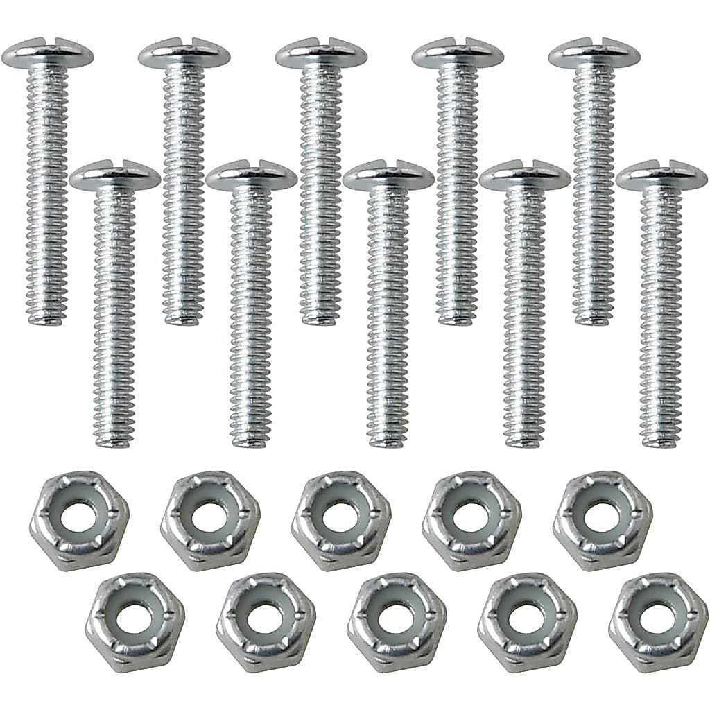 MEETOOT 10 peças de acessórios para mesa de futebol de mesa, parafusos/porcas para jogadores em miniatura