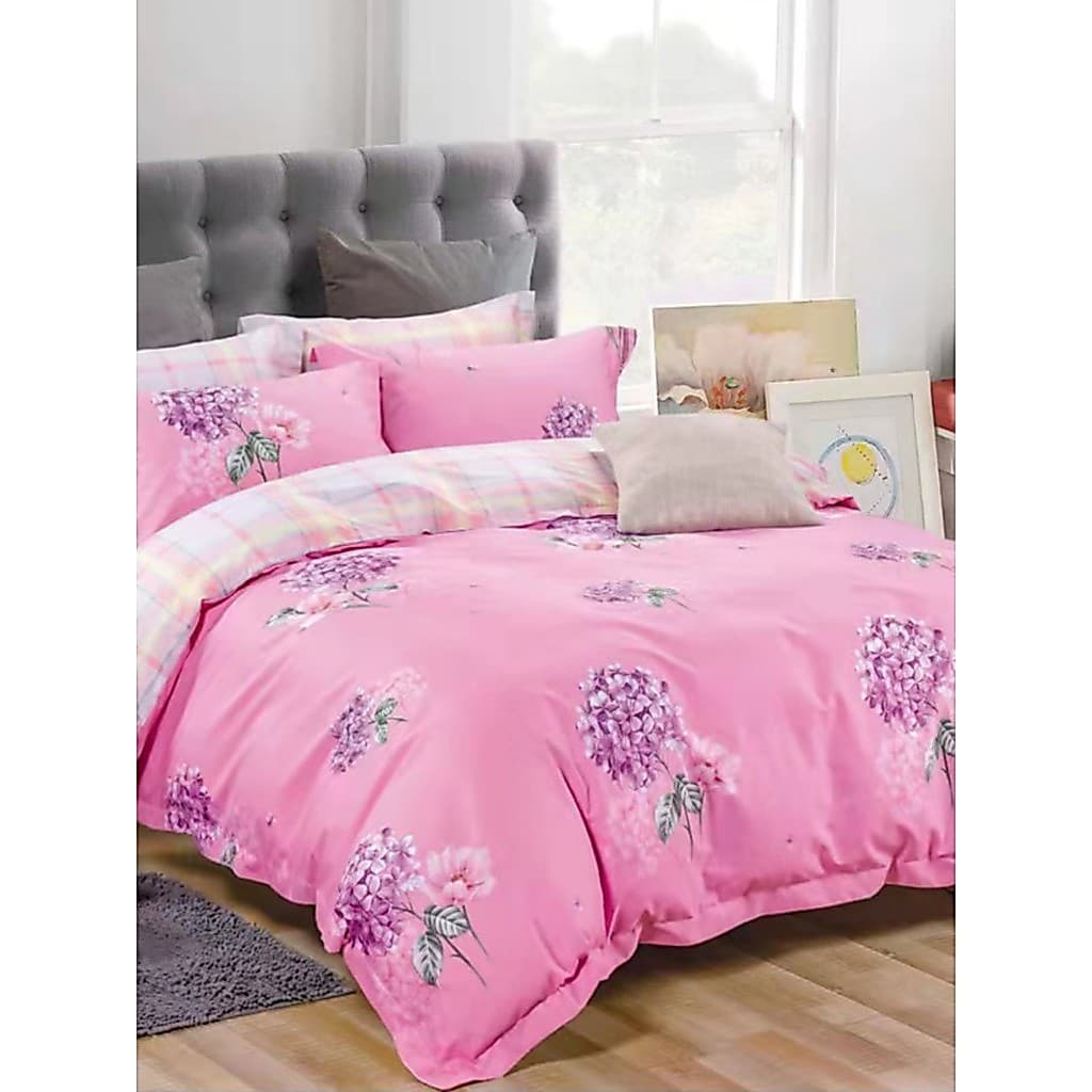 Conjunto de quatro peças de sarja de algodão cama de casamento 1.8m estilo saia de cama com lençol interno outono invern