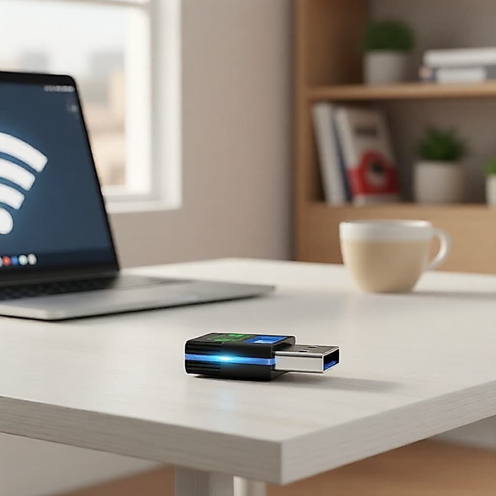 Adaptador USB WiFi 6 AX900 Bluetooth 5.4, Placa de rede sem fio 2,4/5 GHz, sem driver para Windows 10/11