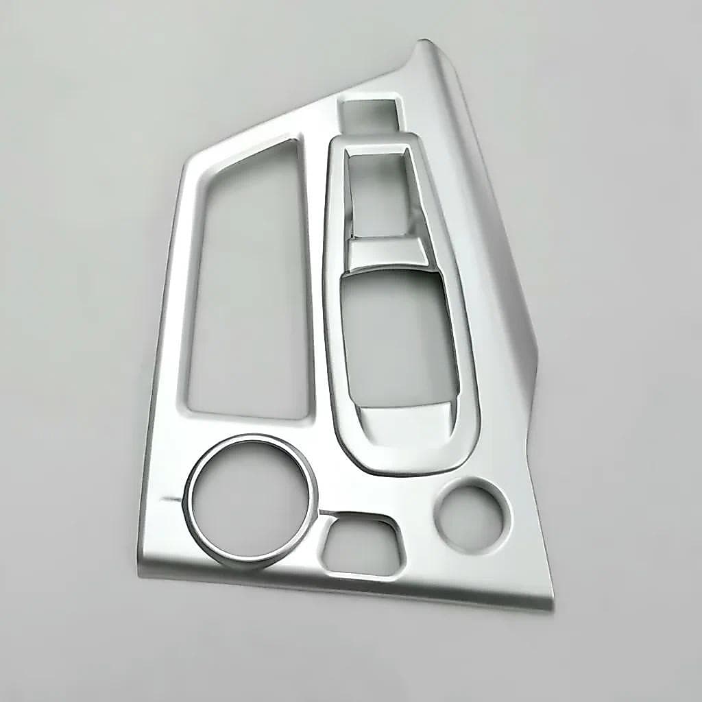 Fibra De Carbono Console Central Do Carro Painel De Mudança De Engrenagem Capa Cromo Decoração Para Peugeot 3008 GT 5008