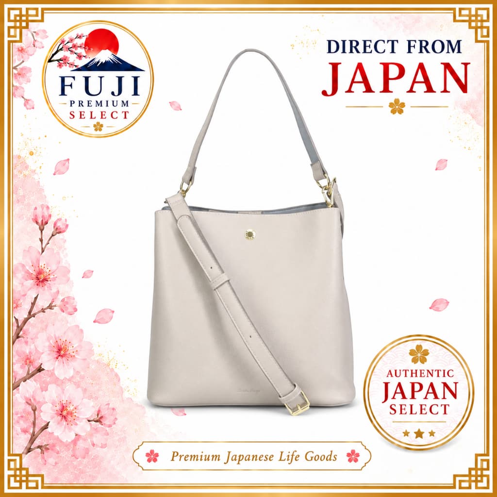 [Legato Largo] Bolsa de Ombro Leve 2WAY Média Transversal para Mulheres LH-F3373 【Direto do Japão】