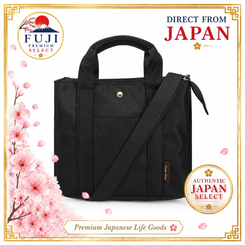 [Kantan] Bolsa de Ombro Organizador Resistente à Água com Divisórias A5 【Direto do Japão】