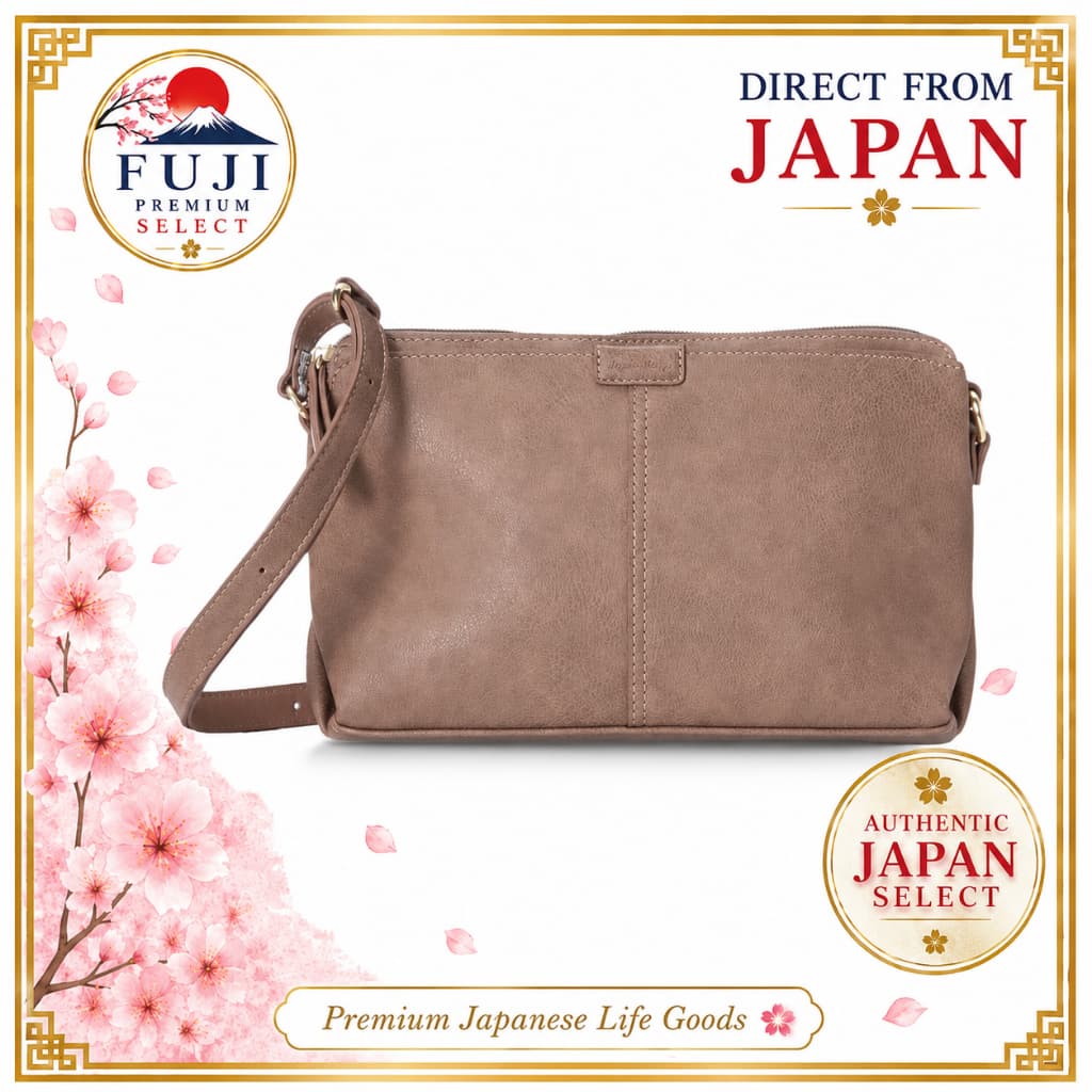 Mini Bolsa de Ombro Compacta Transversal para Uso Diário 【Direto do Japão】