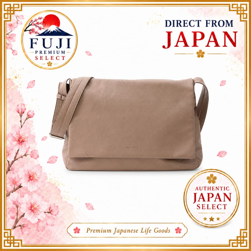 [Legato Largo] Bolsa de Ombro Lavável em PU LG-X0473 【Direto do Japão】