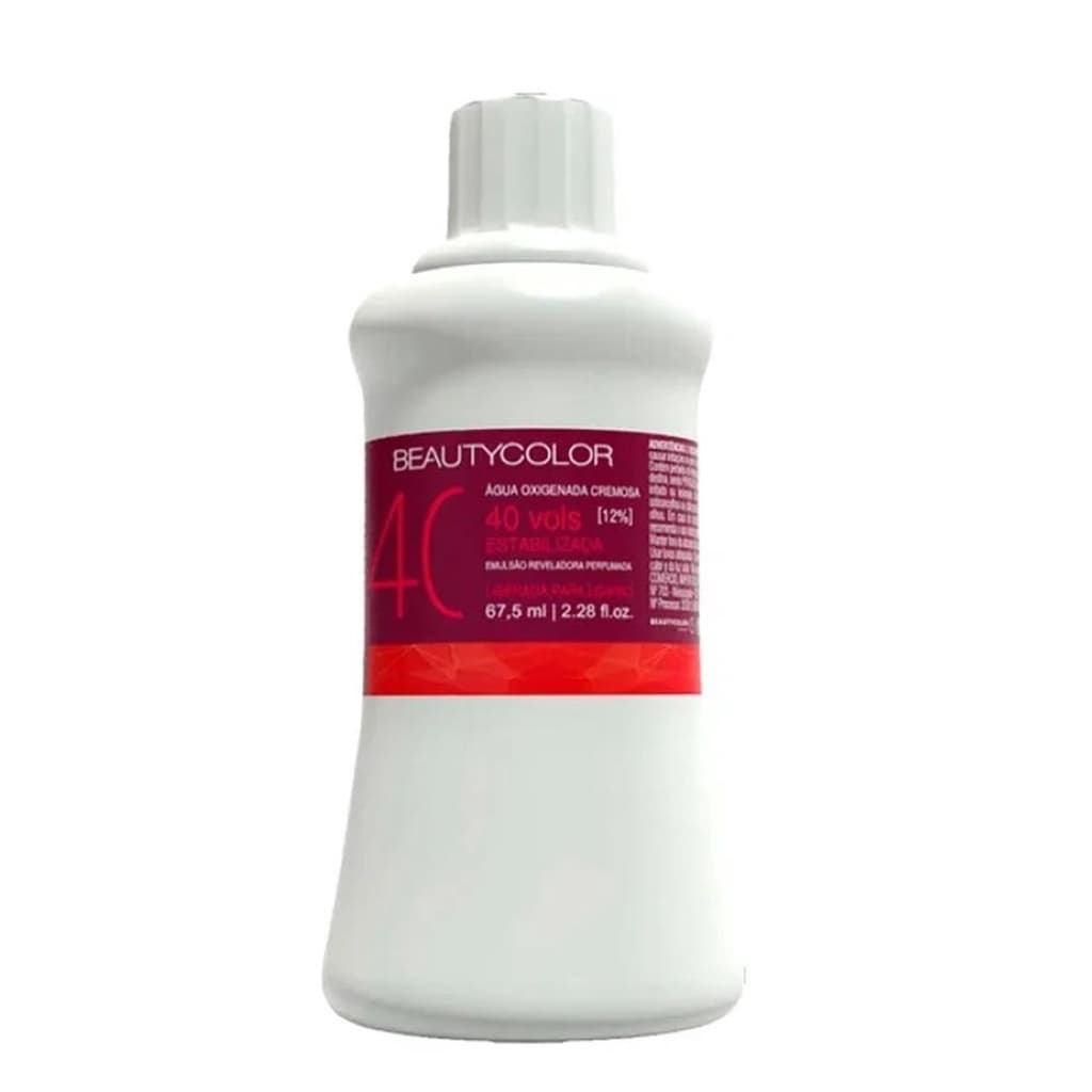 Água Oxigenada Cremosa 40vol 67,5ml - BeautyColor