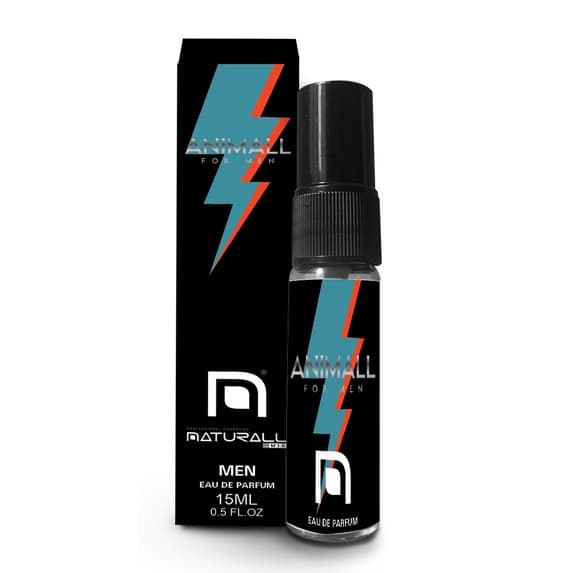Perfume Masculino Animal Fera Perfume de Bolso Naturall Mix 15ml
