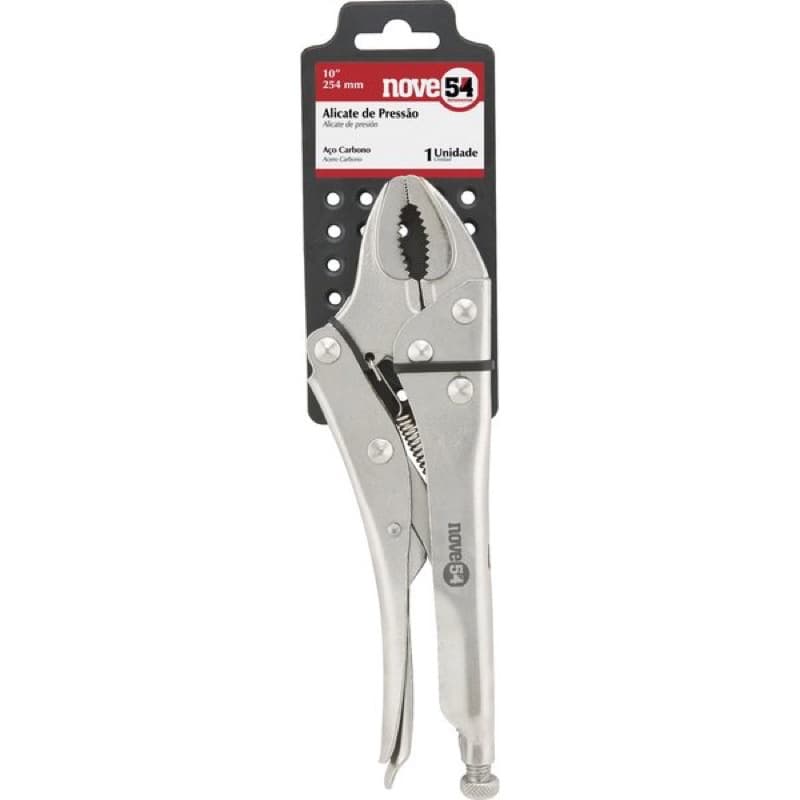 Alicate De Pressão Resistente Mordente Curvo 10 Polegadas - NOVE54-3662000700