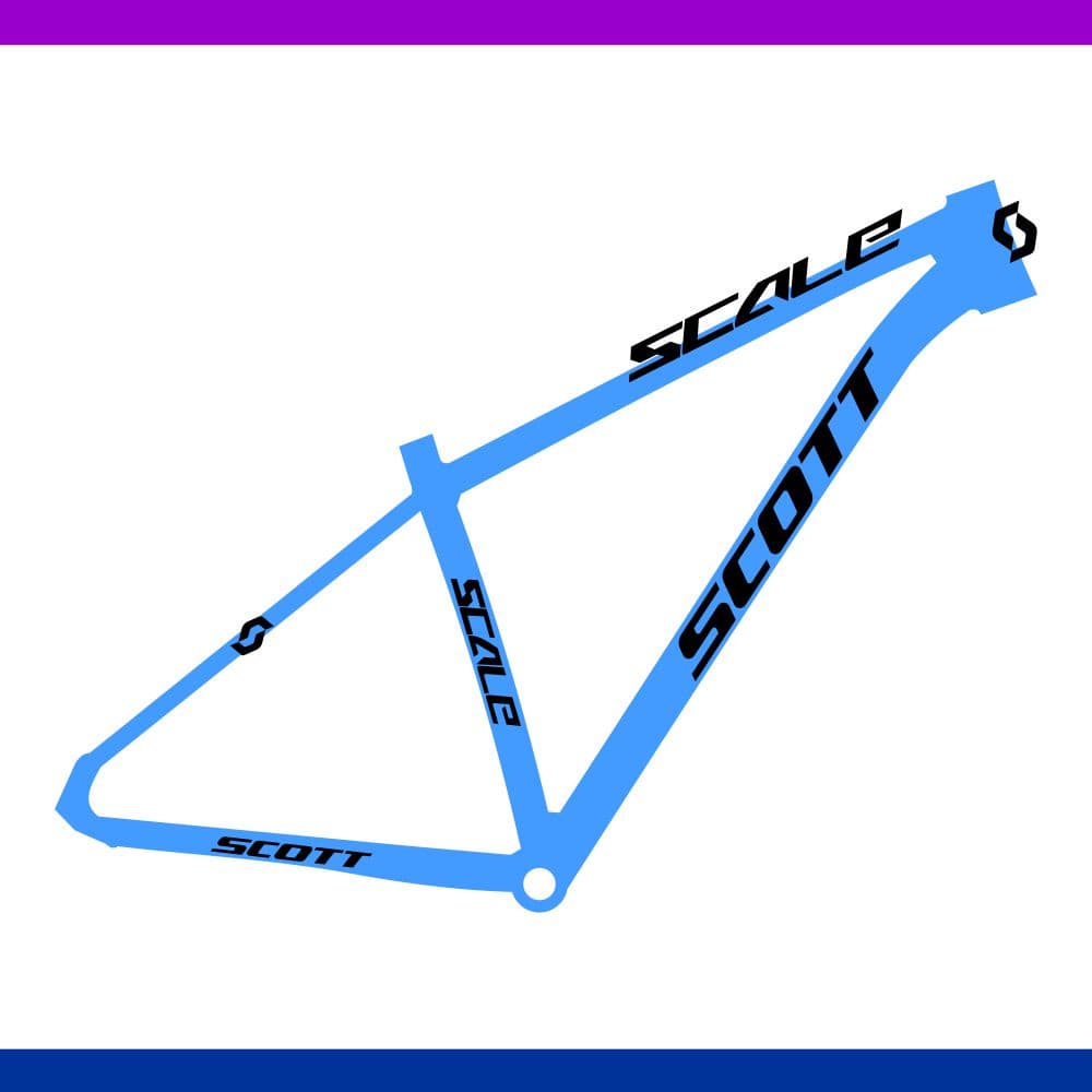 Adesivo para quadro Scott Scale