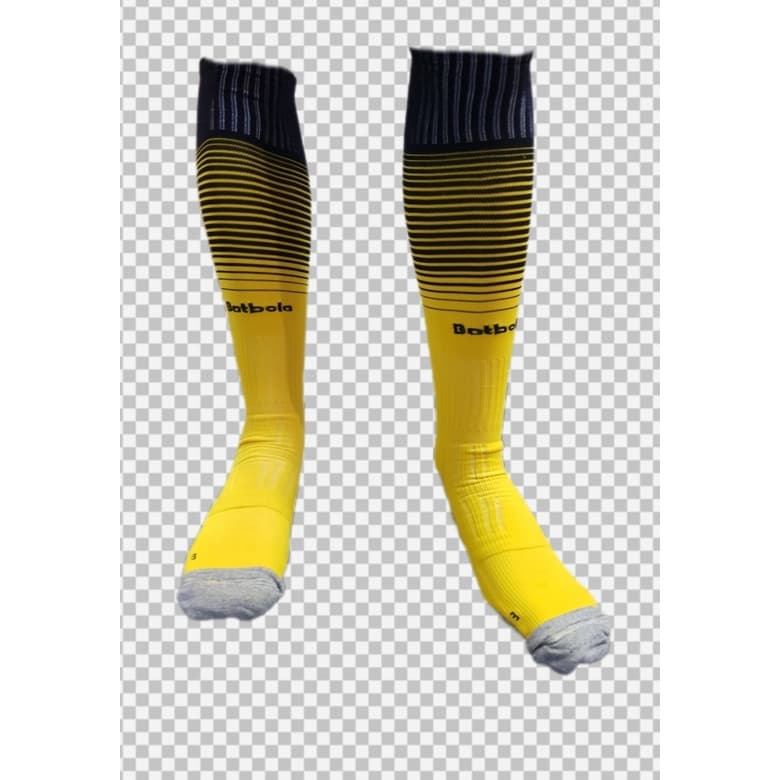Meião Futebol Batbola Profissional Degrade Amarelo/Preto