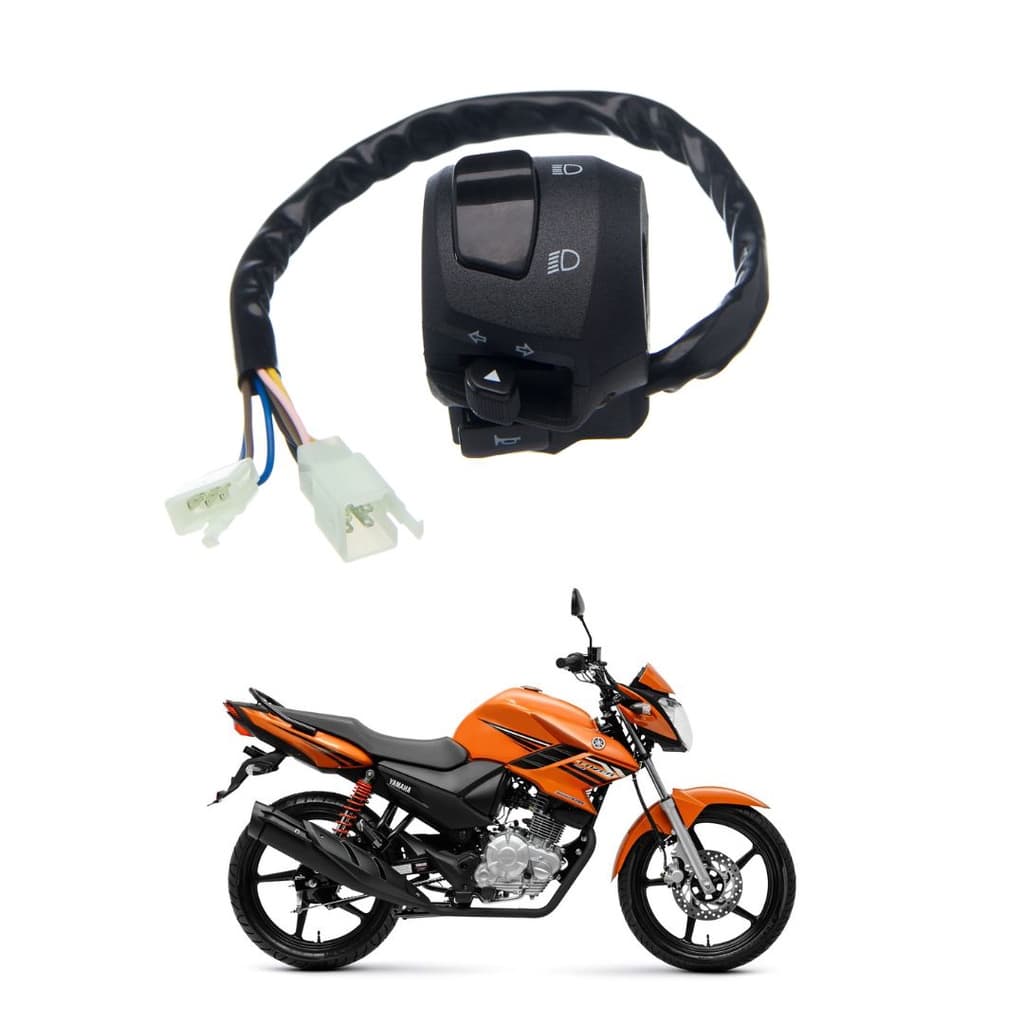 Conjunto Interruptor Luz Esquerdo Fazer 150 2014+ - Condor