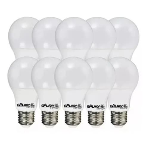 10x Lâmpada Led 12w Bulbo Soquete E27 Bivolt Casa Comércio