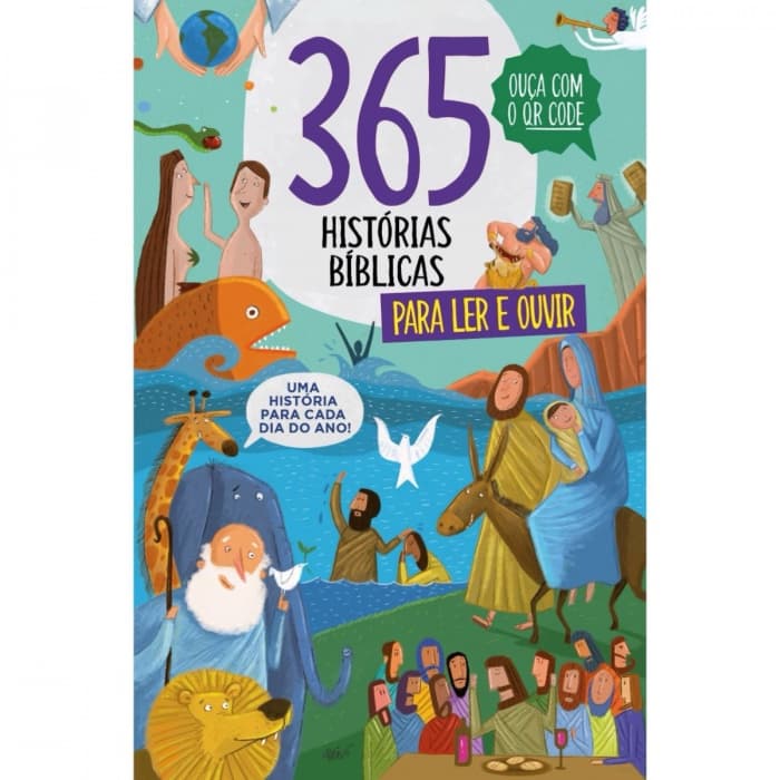 365 histórias bíblicas para ler e ouvir (Novo)