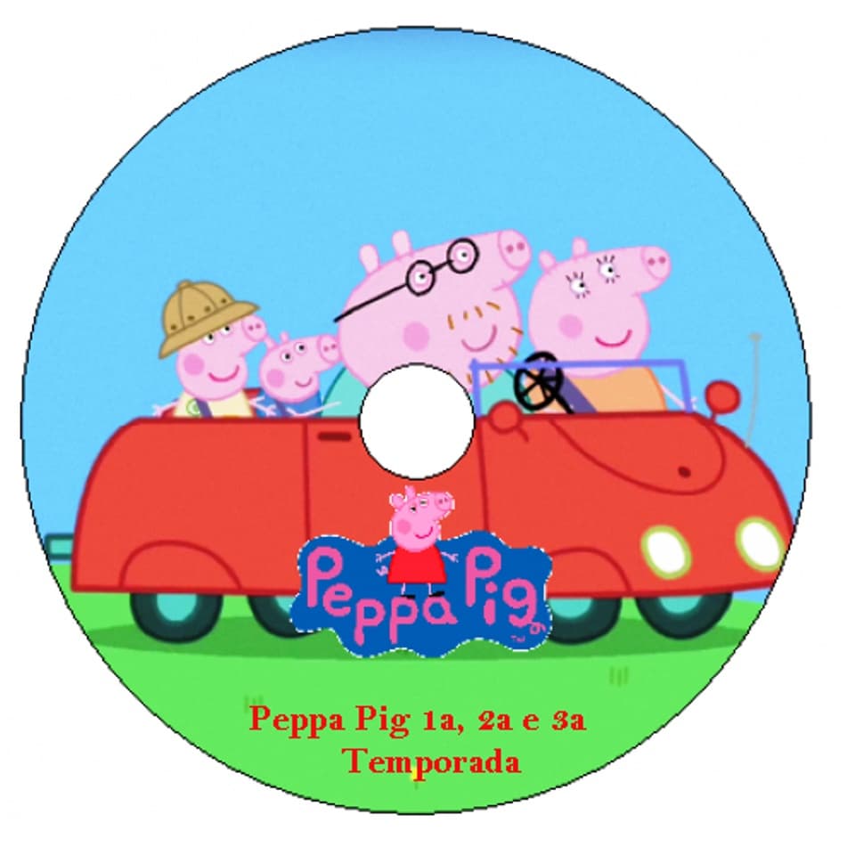 DVD Peppa Pig Coleção Peppa Pig DVD Infantil Peppa Pig Desenho Peppa Pig