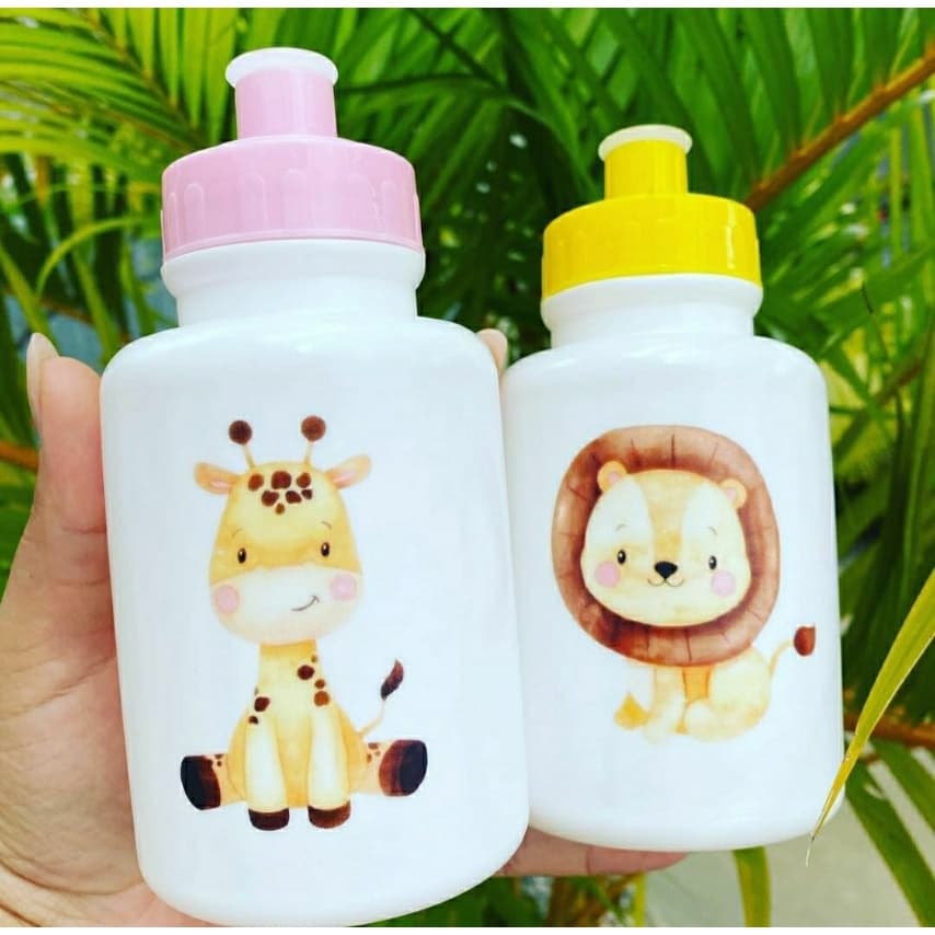 Kit c/ 25 Squeeze 300 ml Personalizada, Garrafas Plásticas, Dia das Crianças
