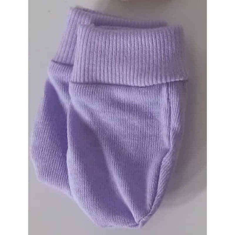 kit 100 pares de luvas recém nascido malha 100% algodão