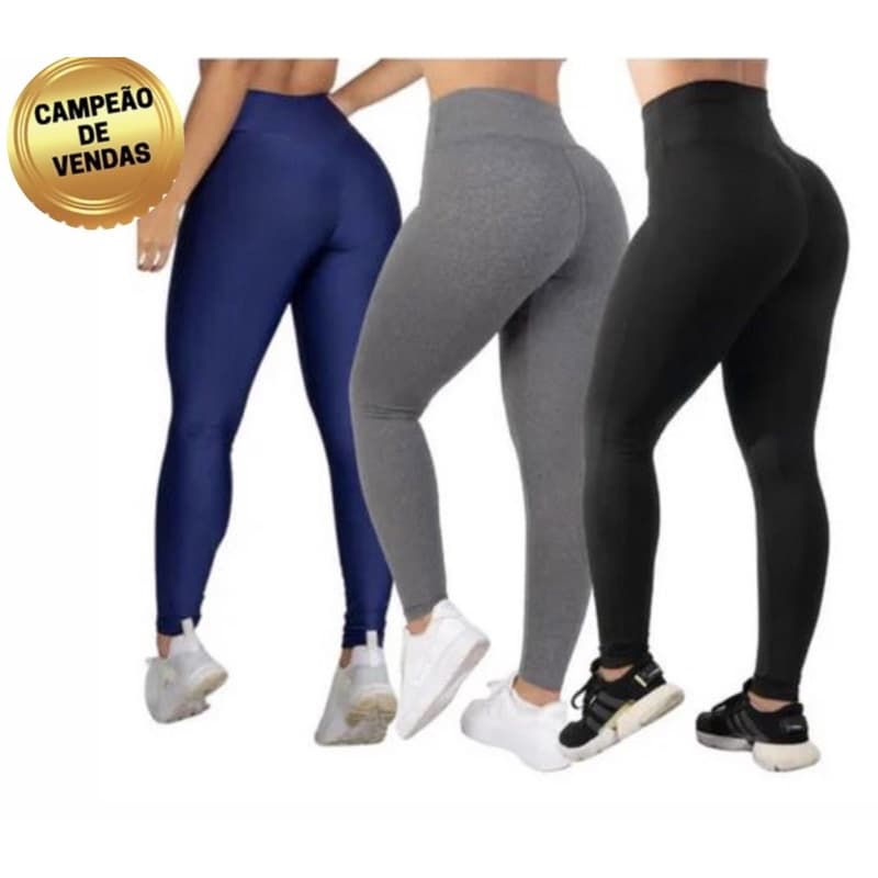 Calça Legging Suplex Fitness Legging Academia pilates cintura alta