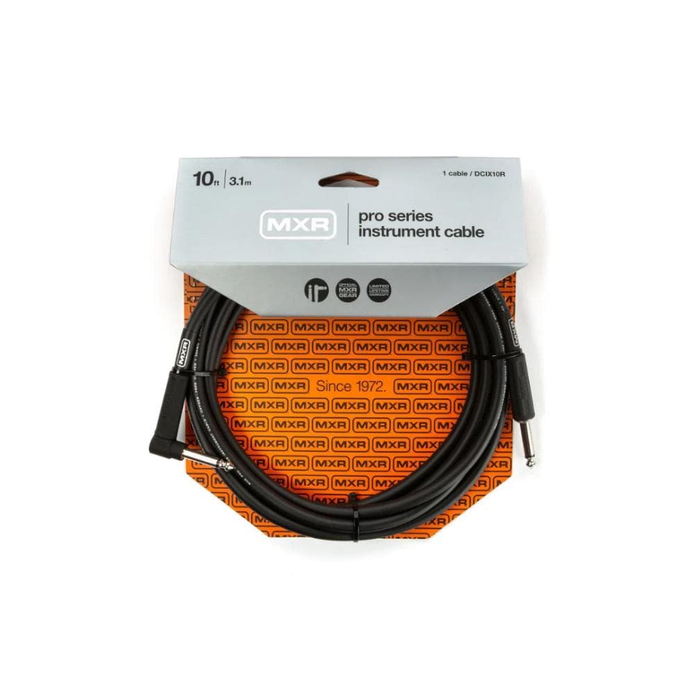 Cabo P/instrumentos 3m Mxr Pro P10 Reto-angular Dcix10r Dunlop