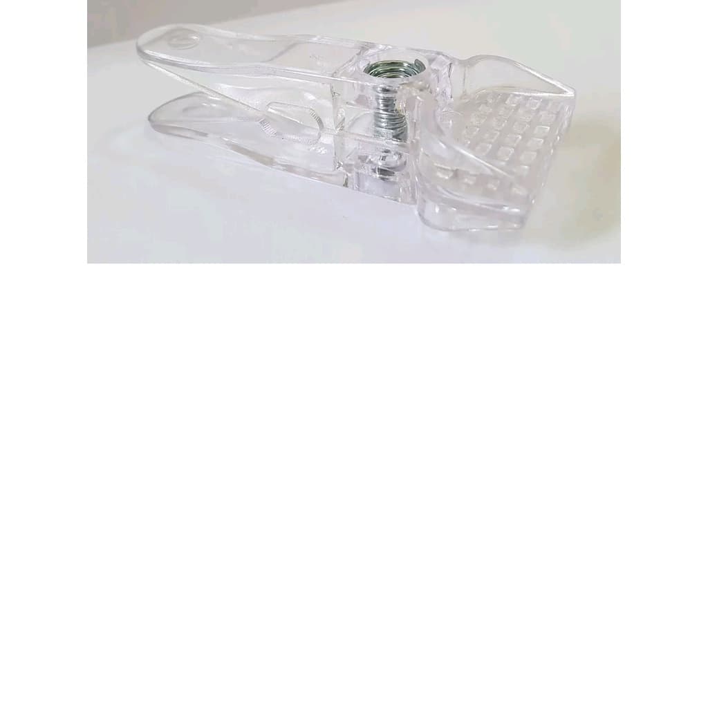 10 Presilhas de Acrilico Cristal para Cabides