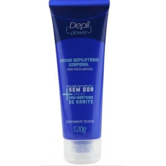 Creme Depilatorio Depil Power para Pelos Grossos com 120 G