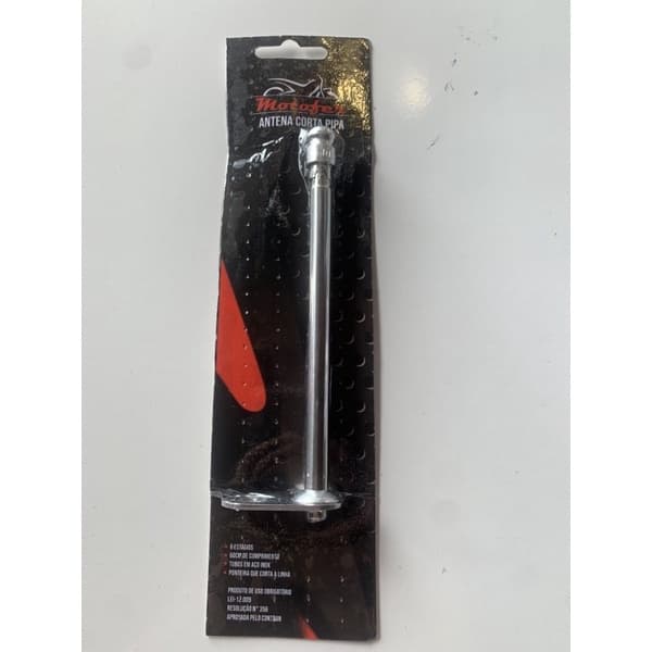 Antena Corta Linha Pipa Retratil Fixa no Retrovisor - Universal