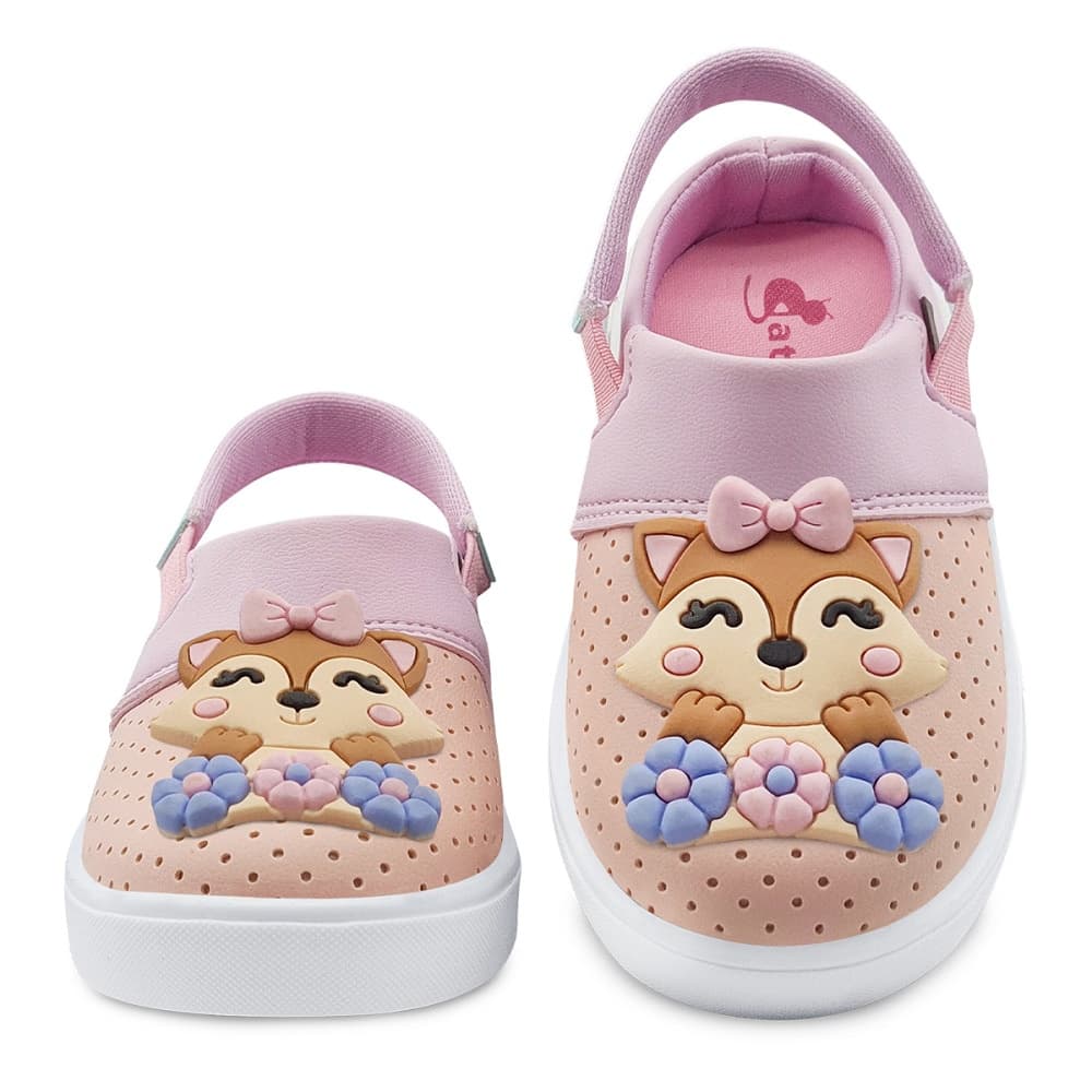 Sandália Babuche Verão Infantil Menina Magic Raposinha Colors Capivara Fofo Moda Lolikids