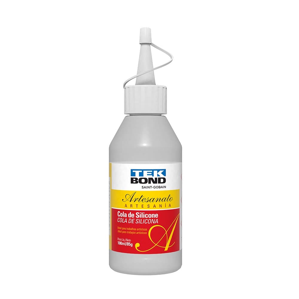 Cola de Silicone Líquida Artesanato Tekbond 100ml