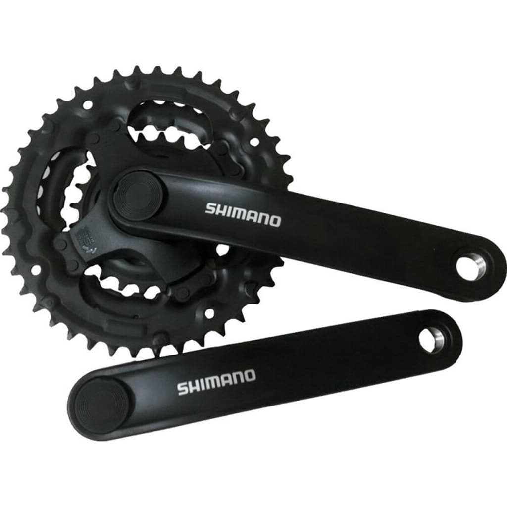 Pedivela 175mm Shimano Ty301 Reduzido 175mm 24x34x42 Preto
