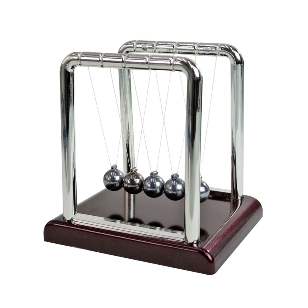 Pêndulo De Newton De Metal 9cm