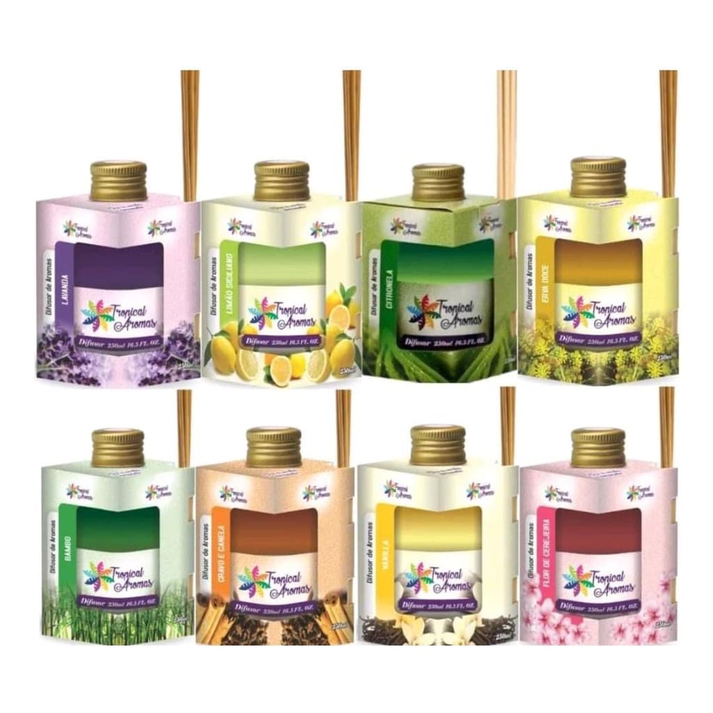 Aromatizador de Ambientes 250ml Econômico Perfume