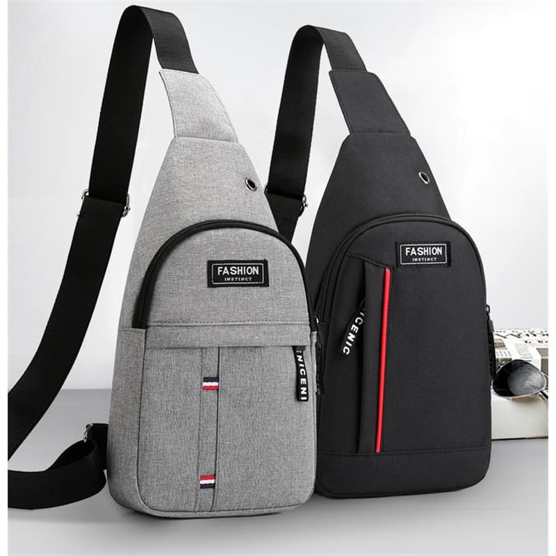 Mochila Bolsa de Peito Tiracolo Pochete Bolsa Transversal Masculina