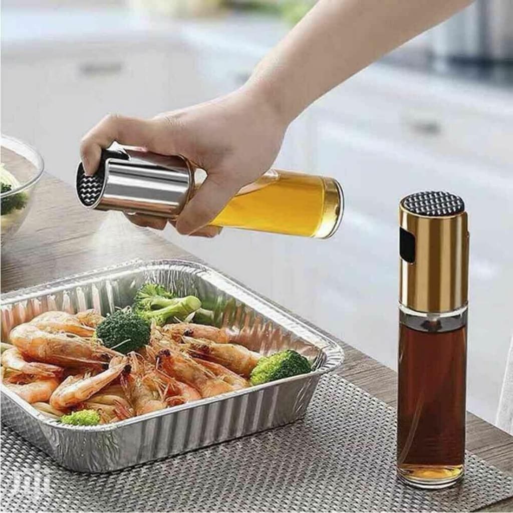 Pulverizador Spray De Azeite Em Aço Inoxidável De Alta Dispenser Utensilho De Cozinha