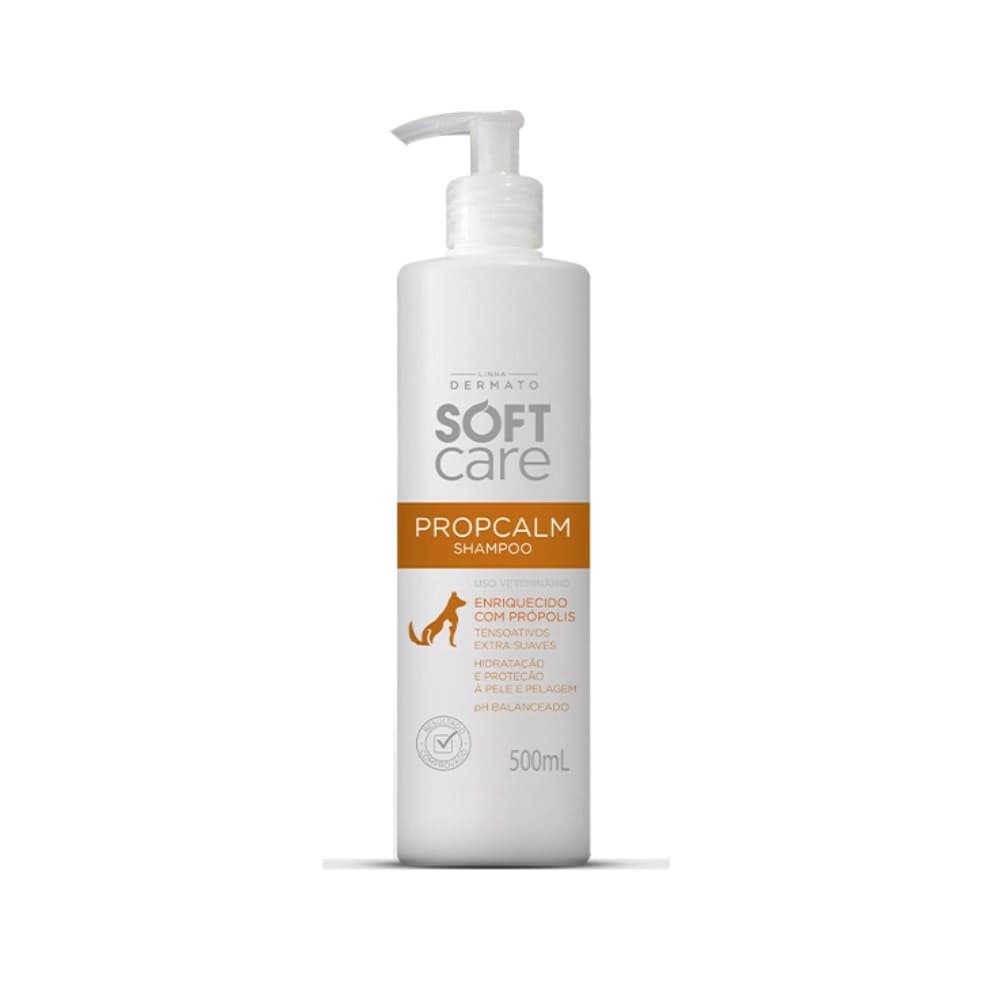 Propcalm Shampoo Soft Care 500 Ml Cães e Gatos